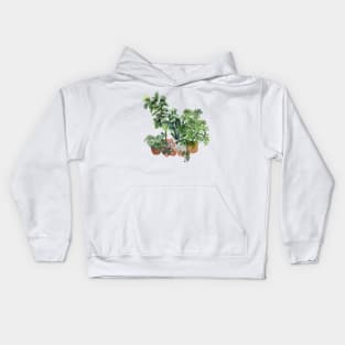 House Plants 9 Kids Hoodie